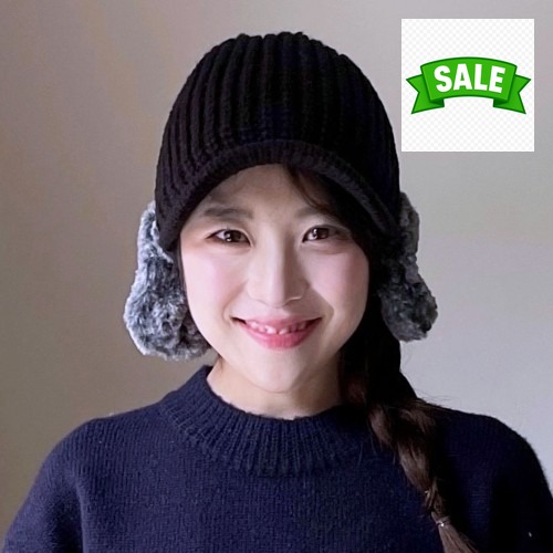 겨울에 딱 좋은 여성 귀달이모자, 따뜻함이 느껴져요 · 네이버 쇼핑 커넥트 제공 상품 이미지