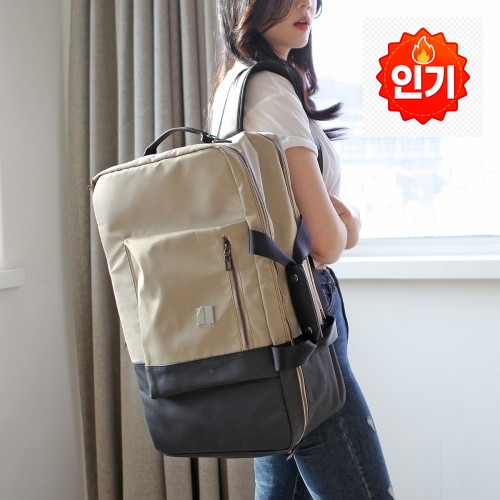 사용 편리함이 정말 대단해요! 로디나트 투톤액티비티 백팩으로 바뀐 일상 · 네이버 쇼핑 커넥트 제공 상품 이미지