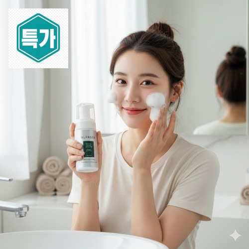 운동 후 피부 관리의 필수템, 수부지 피부 클렌징폼 병풀 추출물50 버블 클렌저 · 네이버 쇼핑 커넥트 제공 상품 이미지